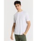 Bendorff Basic kortærmet hvid jacquardstrikket T-shirt