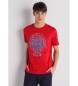 Bendorff T-shirt 134120 czerwony