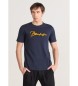 Bendorff Navy chenille basic kortærmet t-shirt