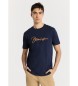 Bendorff T-shirt à manches courtes avec logo en chenille marine