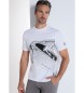 Bendorff T-shirt met grafische korte mouwen wit