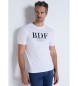 Bendorff Graficzna koszulka z krótkim rękawem BDF biała