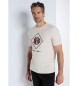 Bendorff highman grafisk kortärmad t-shirt vit
