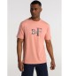 Bendorff T-shirt med rosa logotyp