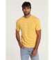 Bendorff T-shirt de manga curta às riscas amarelas