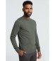 Bendorff Grn sweater med boks-krave
