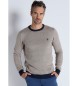 Bendorff Box neck jacquard jumper