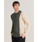 Bendorff Multicoloured knitted jumper with box collar