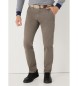 Bendorff Pantalon chino standard dcontract marron lastique