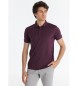 Bendorff Kurzarm-Poloshirt Sport Style Slim Elastic lila
