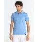 Bendorff Kurzarm-Poloshirt Sport Style Slim Elastic blau
