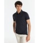 Bendorff Kurzärmeliges, sportliches, elastisches Poloshirt in Marineblau