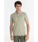 Bendorff Kurzärmeliges Sport-Poloshirt slim elastic grün