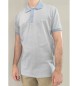 Bendorff Poloshirt met korte mouwen in slub bedrukte piquÃ©stof