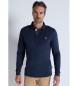 Bendorff BENDORFF - Basic langærmet poloshirt navy