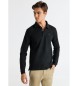 Bendorff Basic polo shirt in black piqué