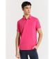 Bendorff BENDORFF - Rozciągliwa koszulka polo z krótkim rękawem w sportowym stylu, różowa