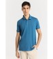 Bendorff BENDORFF - Rozciągliwa koszulka polo z krótkim rękawem w sportowym stylu, niebieska