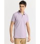 Bendorff BENDORFF - Classic style short sleeve pique polo shirt purple