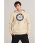 Bendorff Beigefarbenes Sweatshirt mit Kapuze