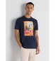 Bendorff Grafisk T-shirt Chest Galery 124532 navy