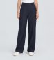 Berwich Pantalon Serena Crop marine