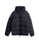 Bikkembergs Quilted coat made of Nylon navy