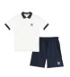 Bikkembergs Fato de desporto com logtipo branco e azul-marinho