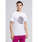 Bikkembergs T-shirt med vitt Pop-tryck