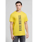 Bikkembergs T-shirt avec logo jaune