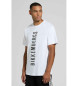 Bikkembergs Camiseta con logo blanco