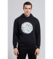 Bikkembergs Sweatshirt med sort illustration