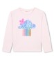 Billieblush T-shirt de manga comprida cor-de-rosa