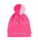 Billieblush Gorro con pompón rosa