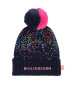 Billieblush Navy pompom hat