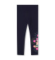 Billieblush Leggings con stampa blu navy