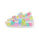 Billieblush Rosa Sandalen mit All-Over-Print