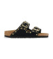 Birkenstock Arizona Rivet Leather Sandals black