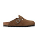 Birkenstock Boston flätade läderclogs brun Birkenstock Boston flätade läderclogs brun