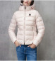 Blauer Pink Caroll striped coat