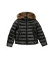 Blauer Manteau Ivory noir