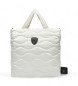 Blauer Bolso Shopper Marfa blanco