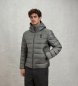 Blauer Acton grey quilted jacket