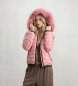 Blauer Giacca imbottita Aldie Colors Down rosa