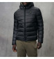 Blauer Acton hooded quilted jacket black