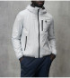 Blauer Jacket With Leather Lining Eco Devon white