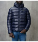 Blauer Nylonjacke Eco Adams navy