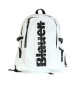 Blauer Worce 03 Rucksack wei