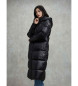 Blauer Cardigan long Celia noir