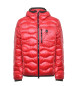 Blauer Lichtgewicht Wave Duffle Jacket rood